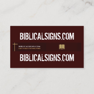 cartes de visite Biblicalsignes.com