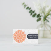 Cartes de visite bilingues anglais et espagnol (Debout devant)