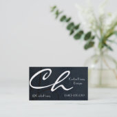 Cartes de visite Black Canvas (Debout devant)