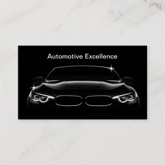 Cartes de visite Black Core Automotive (Devant)