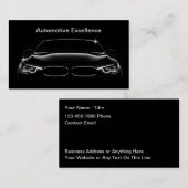 Cartes de visite Black Core Automotive (Devant / Derrière)