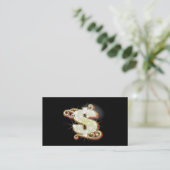 Cartes de visite Bling Money (Debout devant)