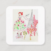 Cartes de visite Bonjour (Devant)