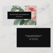 Cartes de visite botaniques Luxe de | (Devant / Derrière)