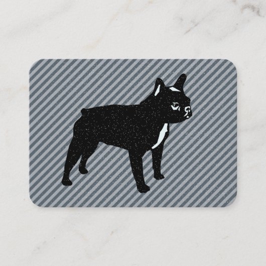 Cartes de visite Bouledogue Français (Devant)