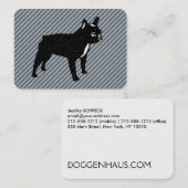 Cartes de visite Bouledogue Français (Devant / Derrière)