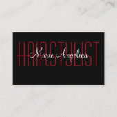 Cartes de visite branchés à deux côtés (Devant)