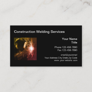 Cartes de visite brillantes pour la construction d