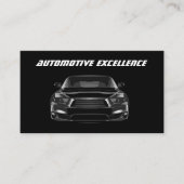 Cartes de visite brillants Cool automobile (Devant)