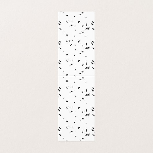 Cartes de visite brillants - élégant et unique (Extérieur déplié)