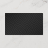 Cartes de visite Bulldozer personnalisables (Dos)