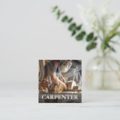 Cartes de visite Carpenter Bold Modern (Debout devant)