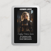 Cartes de visite | Cartes commerciales Cosplay per (Dos)