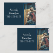 Cartes de visite, Cartes de visite Barbershop (Devant / Derrière)