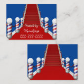 Cartes de visite, Cartes de visite Barbershop (Devant / Derrière)