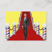 Cartes de visite, Cartes de visite Barbershop (Dos)