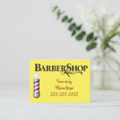 Cartes de visite, Cartes de visite Barbershop (Debout devant)