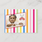 Cartes de visite, Cartes de visite de coupe-cheveu (Dos)