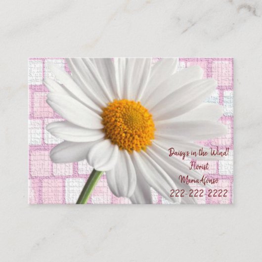 Cartes de visite, Cartes de visite de Florist Dais (Devant)