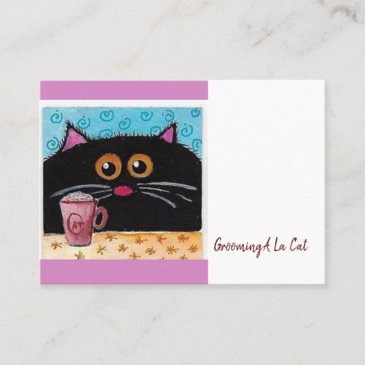 Cartes de visite, Cartes de visite de pattes de ch (Devant)