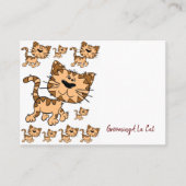 Cartes de visite, Cartes de visite de pattes de ch (Devant)