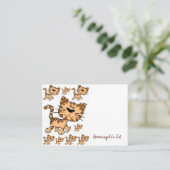 Cartes de visite, Cartes de visite de pattes de ch (Debout devant)