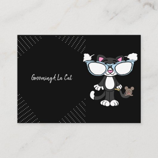 Cartes de visite, Cartes de visite de pattes de ch (Devant)