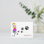 Cartes de visite, Cartes de visite de pattes de ch (Debout devant)