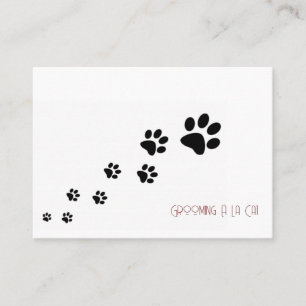 Cartes de visite, Cartes de visite pour chats toil