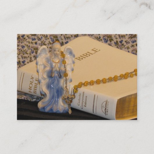 Cartes de visite catholiques de magasin (Devant)