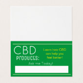 cartes de visite cbd (Extérieur déplié)