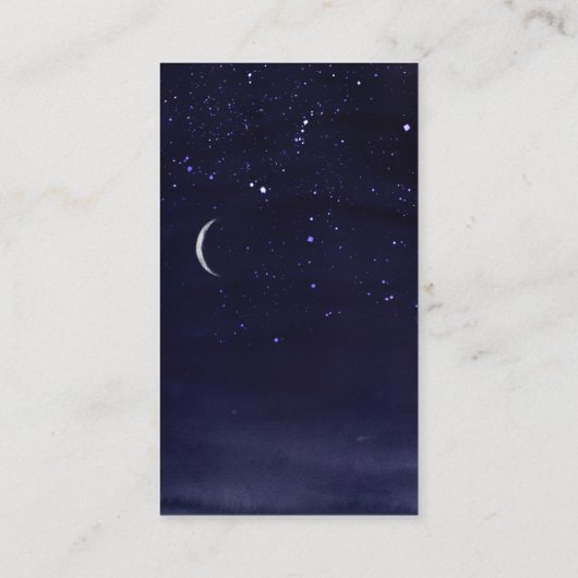 Cartes de visite célestes Oracle et psychiques (Dos)