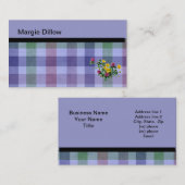 Cartes de visite chargés (Devant / Derrière)