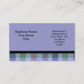 Cartes de visite chargés (Dos)