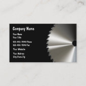 Cartes de visite charpentiers (Devant)