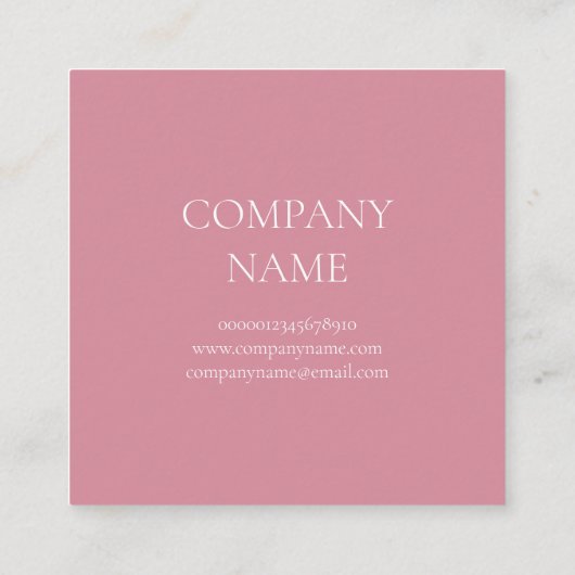 CARTES DE VISITE: CHERRY BLOSSOMS (Dos)