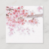  CARTES DE VISITE: CHERRY BLOSSOMS (Devant)