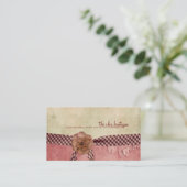 Cartes de visite chics de boutique (Debout devant)