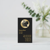 Cartes de visite chics de coiffure (Debout devant)