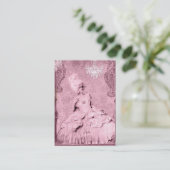 Cartes de visite chics de couture de Marie (Debout devant)