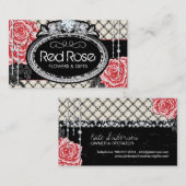 Cartes de visite chics minables (Devant / Derrière)