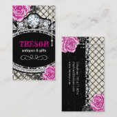 Cartes de visite chics minables géniaux (Devant / Derrière)