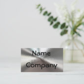 Cartes de visite circulaires de conception de (Debout devant)