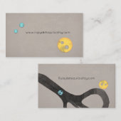 Cartes de visite Ciseaux de Couture (Devant / Derrière)