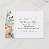 Cartes de visite citrouilles (Dos)