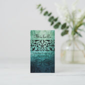 Cartes de visite classieux chics de boutique de (Debout devant)