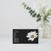 Cartes de visite Classique De Faisy Noir Et Blanc (Debout devant)