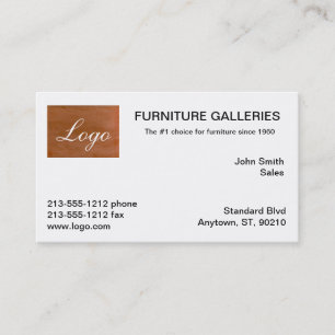 Cartes de visite Classique Logo Tangerine