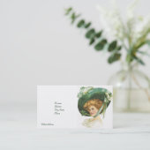 CARTES DE VISITE CLASSIQUES - BIG GREEN BONNET - S (Debout devant)