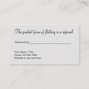 Cartes de visite classiques de promotion de l'orie